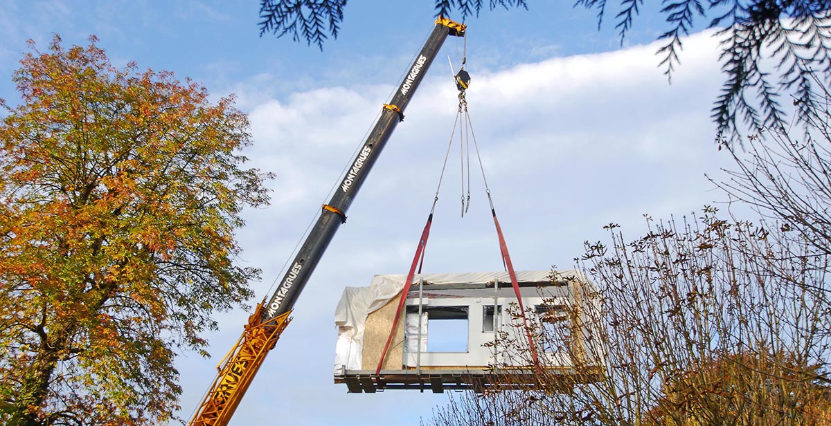 France-Maisons. Nos réalisations ossature bois ravalement classique